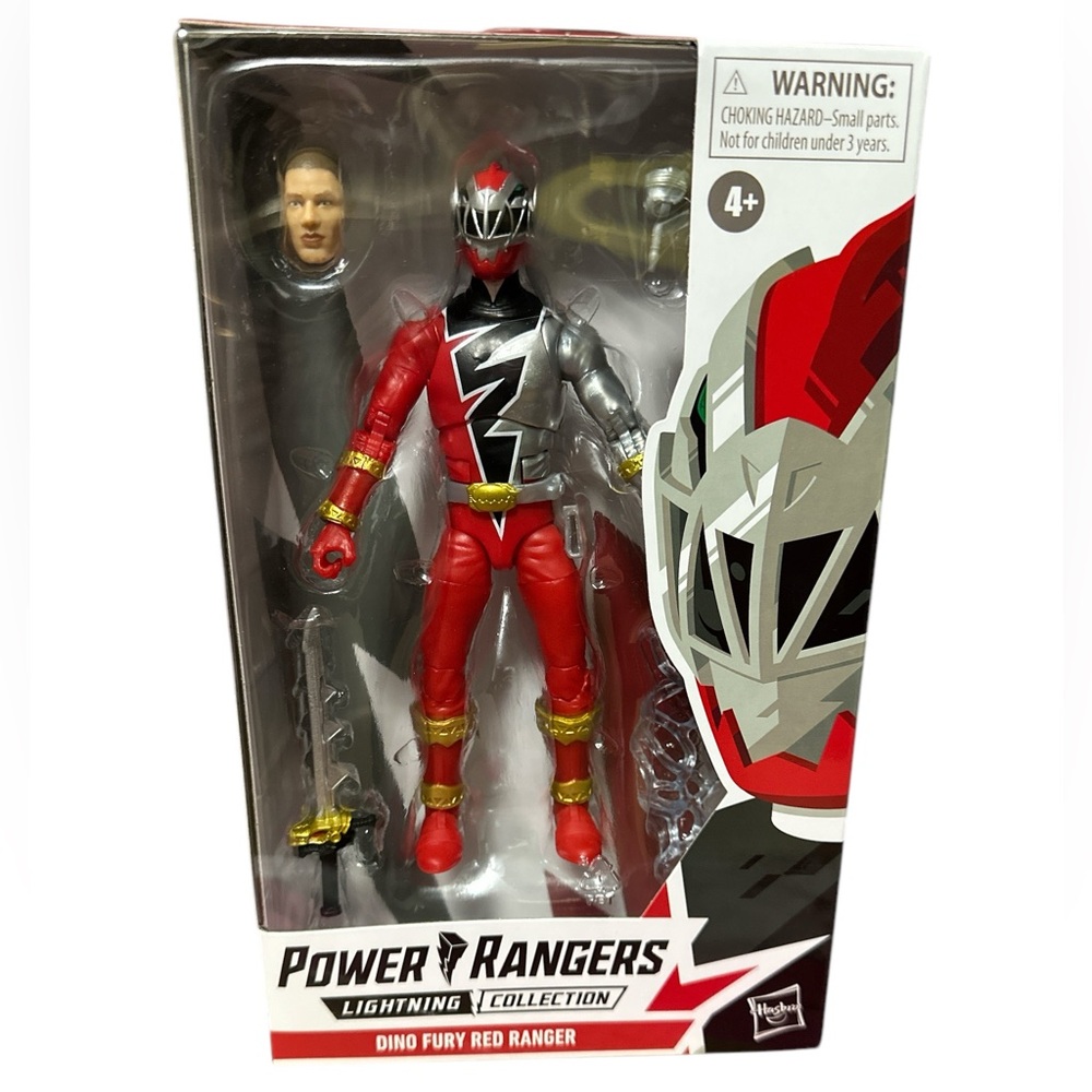 Power Rangers Hasbro Lightning Collection Dino Fury Red Ranger New